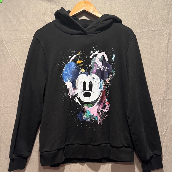 Desigual Disney Mickey Mouse Collab Hoodie Large - Picture 1 of 4